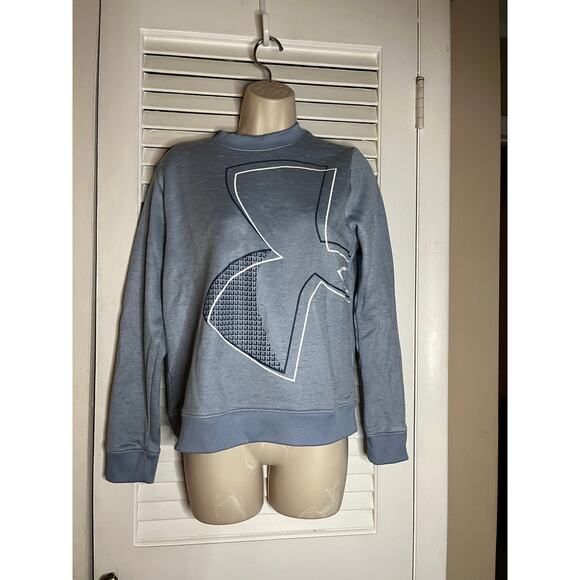 Under Armour Loose Fit Cold Gear slubbed‎ fabric sweatshirt M Excellent - Picture 1 of 4